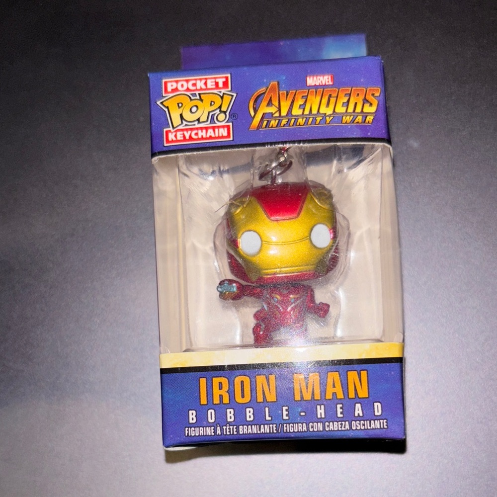 Funko Iron Man Bobble-Head Keychain